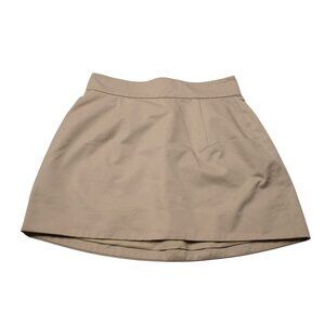 Khy Structured Mini Skirt in Taupe